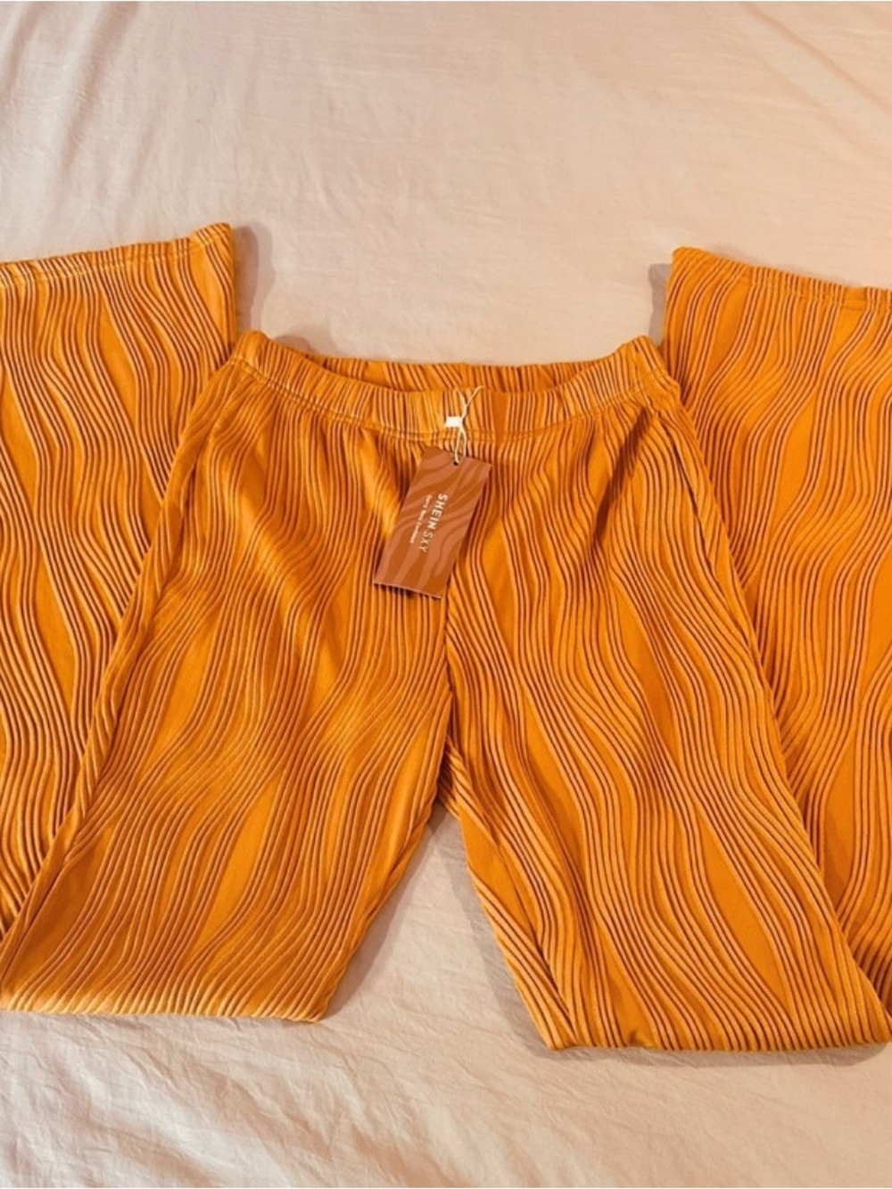 New Printed Flare Wide Leg Pants